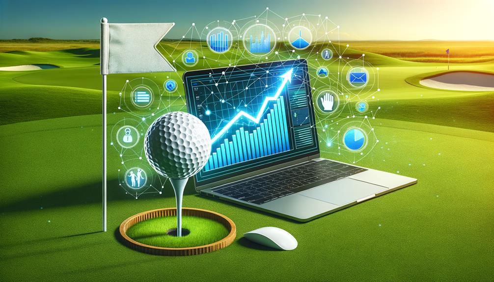 analyzing golf email campaigns