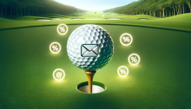 customized golf deals via email