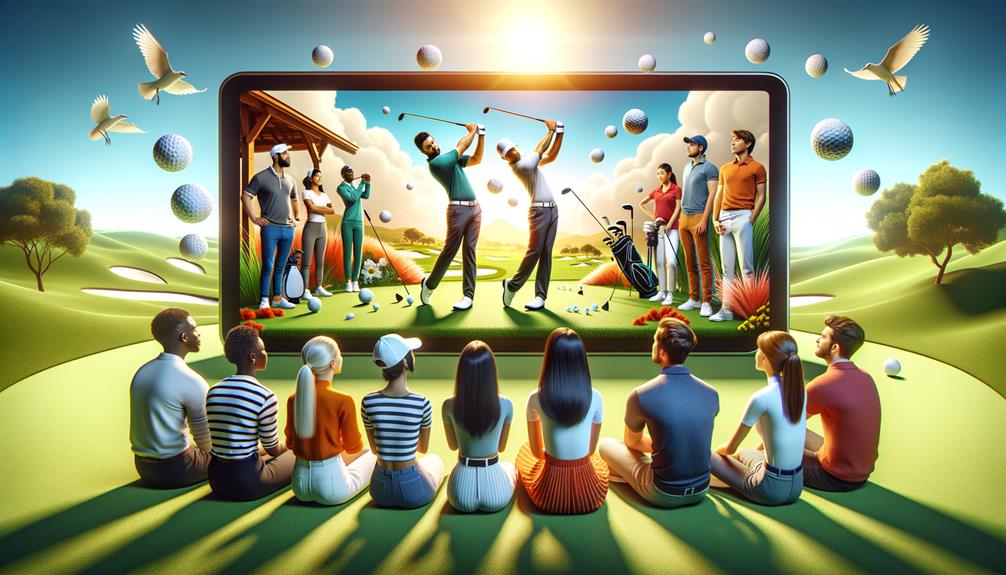 engaging golf students through video marketing